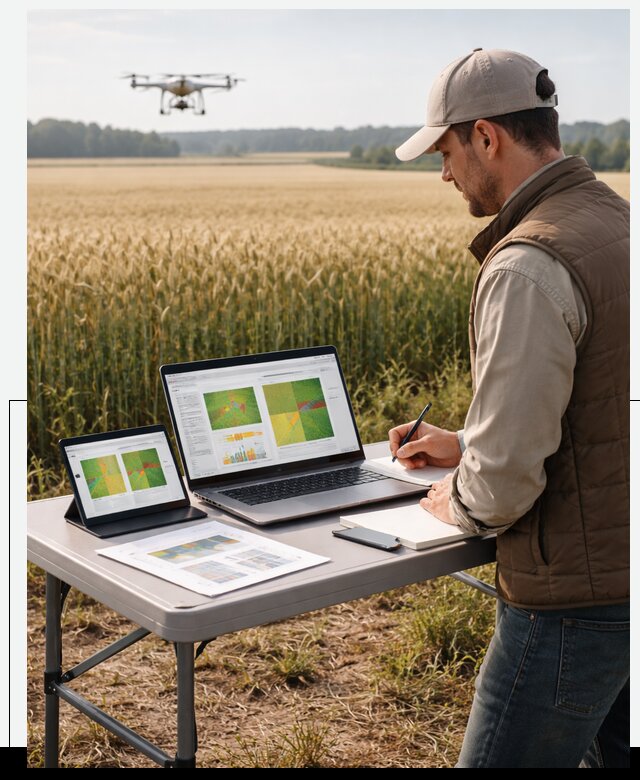 Система AI прогнозирования урожайности для точных агрономий в Устях-Лабинске