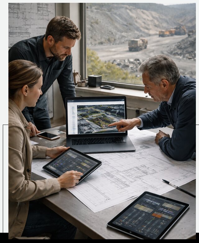 Разработка и внедрение систем для горнодобычи в Устях-Лабинске