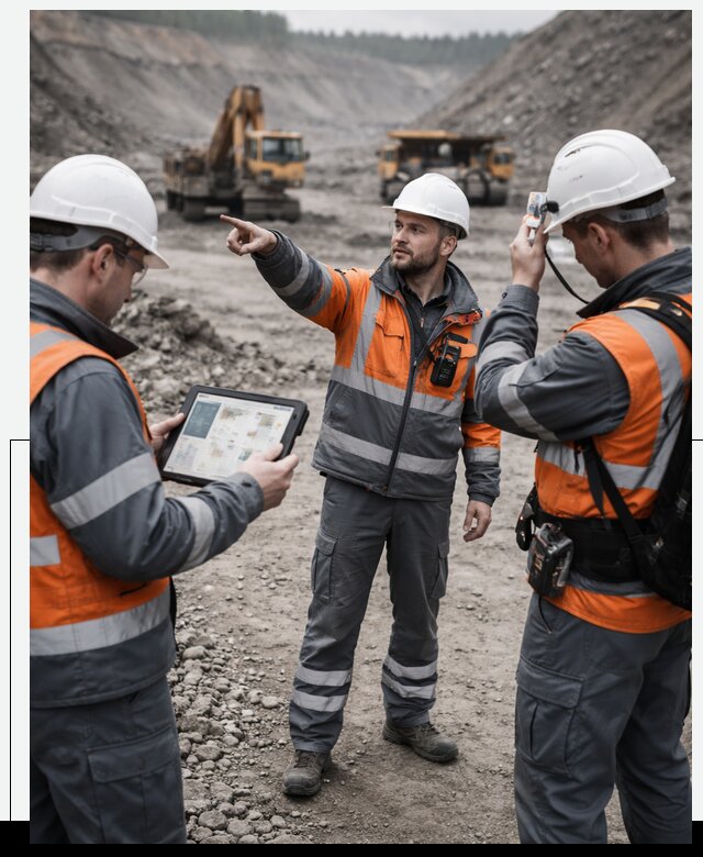 Система контроля персонала для горнодобывающей отрасли в Устях-Лабинске