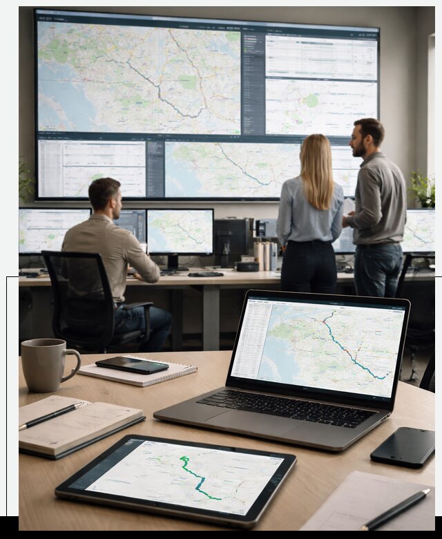 Трекинг грузов и Fleet Management, мониторинг автопарка в Устях-Лабинске