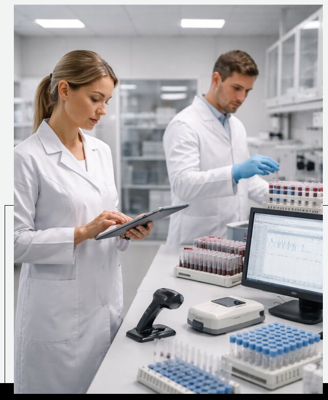 Разработка и внедрение LIMS системы для биотех лабораторий в Устях-Лабинске