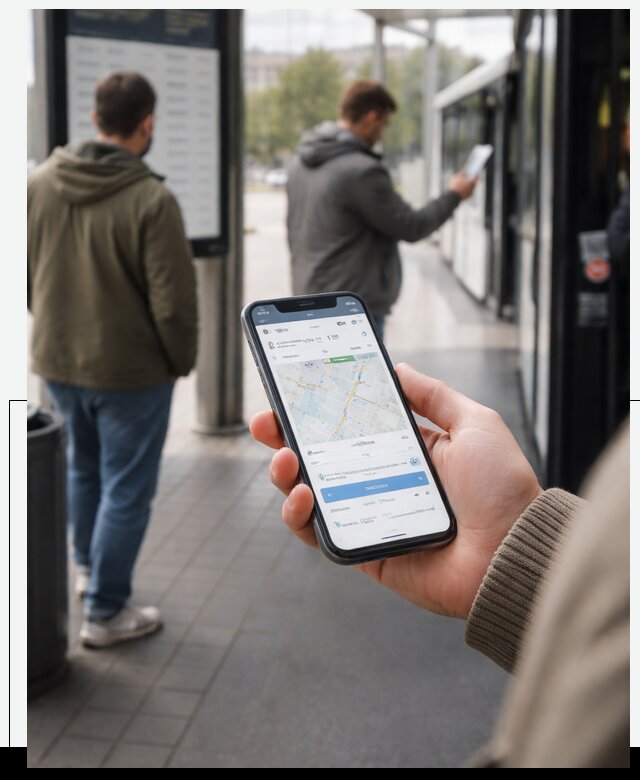 Мобильное приложение для пассажиров в Устях-Лабинске с оплатой и расписанием